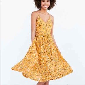 Urban Outfitters Yellow Floral Dress